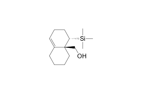 trans-6-(hydroxymethyl)-5-(trimethylsilyl)bicyclo[4.4.0]dec-1-ene