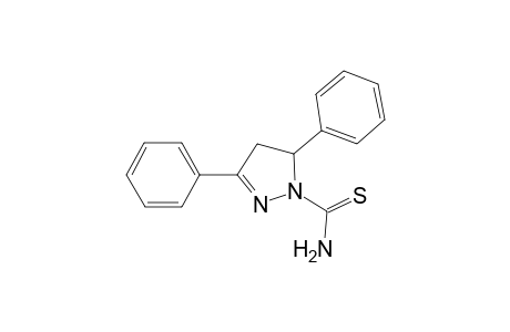 3,5-Diphenyl-4,5-dihydro-1H-pyrazole-1-carbothioamide