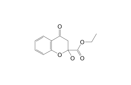 2-HYDROXY-4-OXO-2-CHROMANCARBOXYLIC ACID, ETHYL ESTER