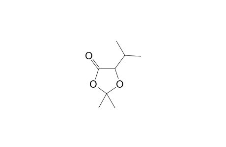 2,2-dimethyl-5-propan-2-yl-1,3-dioxolan-4-one