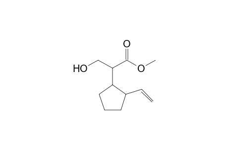 Methyl 3-hydroxy-2-(2'-vinylcyclopentyl)propionate