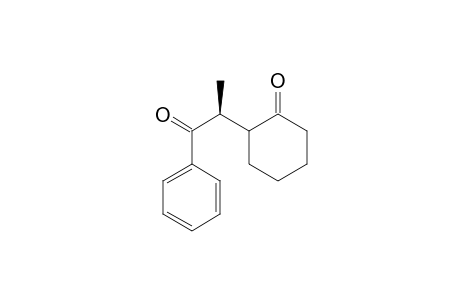 Cyclohexanone, 2-(1-methyl-2-oxo-2-phenylethyl)-, (R*,R*)-