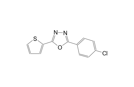 2-(4-chlorophenyl)-5-(2-thienyl)-1,3,4-oxadiazole