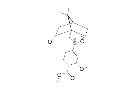 (3S,4S,SS)-1-[(1S)-ISOBORNEOL-10-SULFINYL]-3-METHOXY-4-(METHOXYCARBONYL)-CYClOHEXENE