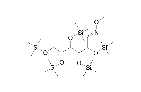 D-Glucose, 2,3,4,5,6-pentakis-O-(trimethylsilyl)-, O-methyloxime