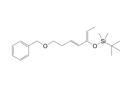 (2Z,4E)-7-(Benzyloxy)-3-(tert-butyldimethylsilyloxy)-2,4-heptandiene