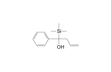 1-Phenyl-1-trimethylsilyl-but-3-en-1-ol