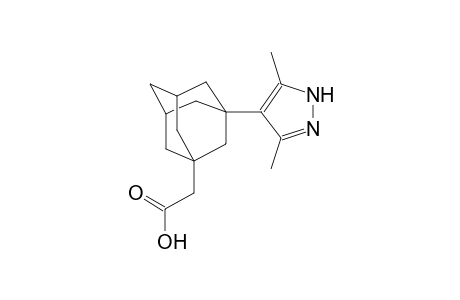 [3-(3,5-dimethyl-1H-pyrazol-4-yl)-1-adamantyl]acetic acid