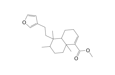 Tinotofulin B - methyl ester