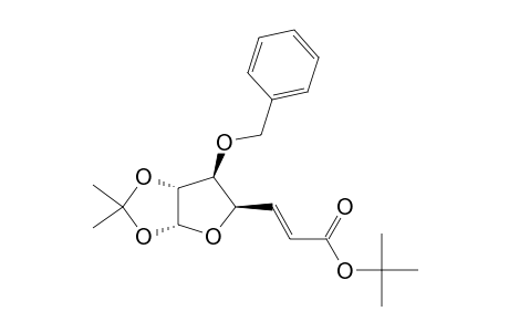 TERT.-BUTYL-(E)-3-(6-BENZYLOXY-2,2-DIMETHYLTETRAHYDRO-FURO-[2,3-D]-[1,3]-DIOXOL-5-YL)-ACRYLATE