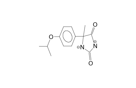 4-methyl-4-(4-isopropoxyphenyl)imidazolidine-2,5-dioxo-1,3-dioate dianione
