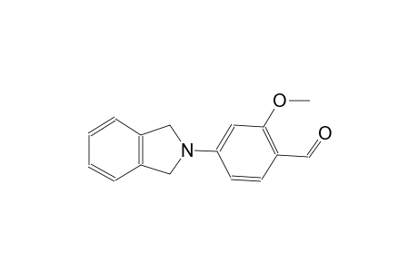 4-(1,3-dihydro-2H-isoindol-2-yl)-2-methoxybenzaldehyde