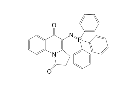 4-(triphenylphosphoranylideneamino)-2,3-dihydropyrrolo[1,2-a]quinoline-1,5-quinone