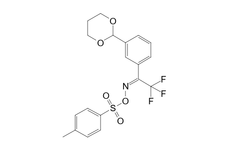(E/Z)-1-[3-(1,3-Dioxan-2-yl)phenyl]-2,2,2-trifluoroethanone O-Tosyl Oxime