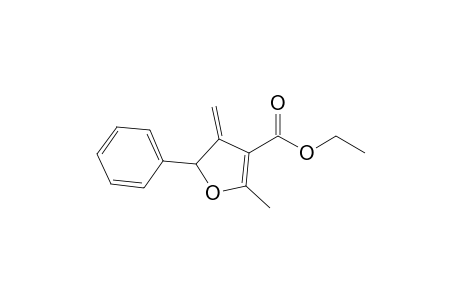 4-Ethoxycarbonyl-5-methyl-3-methylene-2-phenyl-2,3-dihydrofuran