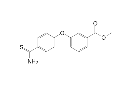 3-(4-Carbamothioylphenoxy)benzamide