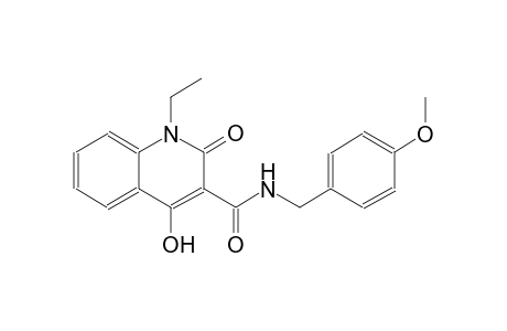 1-ethyl-4-hydroxy-N-(4-methoxybenzyl)-2-oxo-1,2-dihydro-3-quinolinecarboxamide