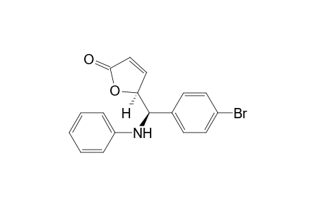 (S)-5-((R)-(4-bromophenyl)(phenylamino)methyl)furan-2(5H)-one