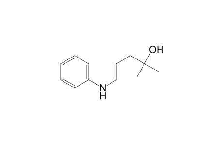 5-Anilino-2-methyl-2-pentanol