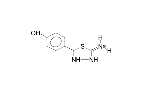 2-(PARA-HYDROXYPHENYL)-5-IMINO-1,3,4-THIADIAZOLIDINE, PROTONATED