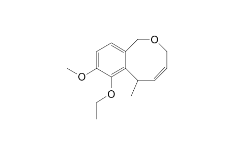 7-Ethoxy-8-methoxy-6-methyl-3,6-dihydro-1H-benzo[c]oxocine