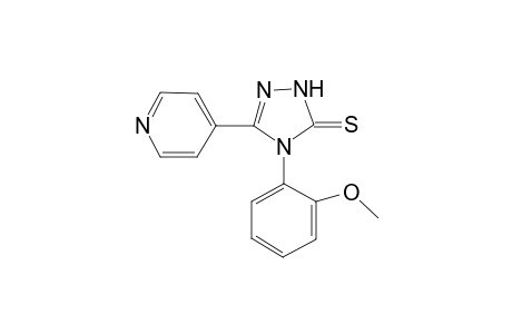 4-(2-Methoxyphenyl)-3-(4-pyridyl)-1H-1,2,4-triazole-5-thione