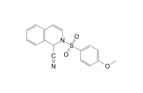 1,2-dihydro-2-[(p-methoxyphenyl)sulfonyl]isoquinaldonitrile
