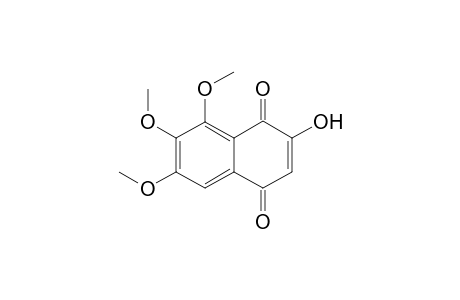 2-Hydrpxy-6,7,8-trimethoxy-1,4-naphtoquinone