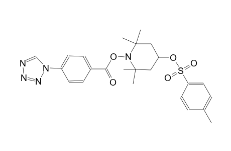 4-piperidinol, 2,2,6,6-tetramethyl-1-[[4-(1H-tetrazol-1-yl)benzoyl]oxy]-, 4-methylbenzenesulfonate (ester)