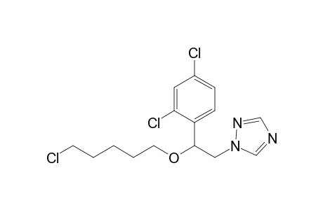 1H-1,2,4-Triazole, 1-[2-[(5-chloropentyl)oxy]-2-(2,4-dichlorophenyl)ethyl]-