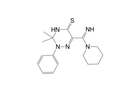 6-[imino(1-piperidinyl)methyl]-3,3-dimethyl-2-phenyl-3,4-dihydro-1,2,4-triazine-5(2H)-thione