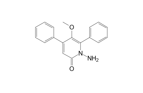 1-AMINO-4,6-DIPHENYL-5-METHOXY-2(1H)-PYRIDONE