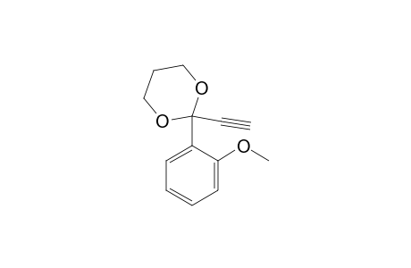 2-[2-(Methoxyphenyl)-1,3-dioxan-2-yl]ethyne