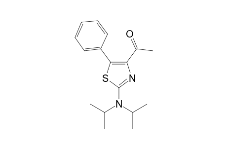 1-(2-(Diisopropylamino)-5-phenylthiazol-4-yl) ethanone