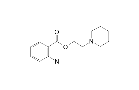 Anthranilic acid, 2-(1-piperidyl)ethyl ester