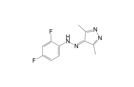 3,5-dimethyl-4H-pyrazol-4-one, (2,4-difluorophenyl)hydrazone