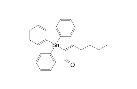 (Z)-2-triphenylstannyl-2-heptenal