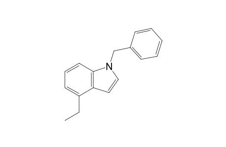 1-Benzyl-4-ethyl-1H-indole