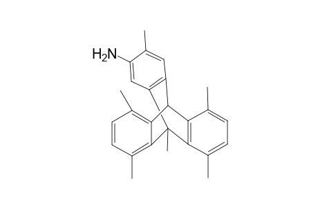 13-Amino-1,4,5,8,9,12-hexamethyltriptycene