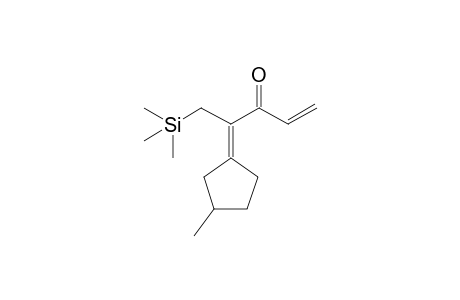 (Z)-4-(3-Methylcyclopentylidene)-5-(trimethylsilyl)pent-1-en-3-one