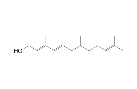 (2E,4E)-3,7,11-trimethyl-1-dodeca-2,4,10-trienol