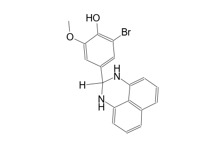 phenol, 2-bromo-4-(2,3-dihydro-1H-perimidin-2-yl)-6-methoxy-