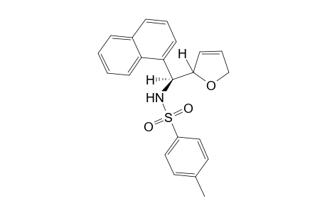 anti-2-[.alpha.-(1-Naphthyl) N-tosylaminomethyl)-2,5-dihydrofuran