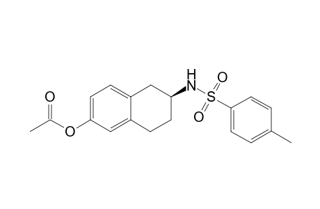 (S)-2-(p-Methylbenzenesulfonyl)amino-6-acetoxy-1,2,3,4-tetrahydronaphthalene