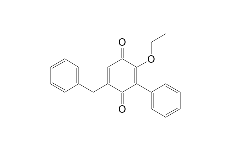2,5-Cyclohexadiene-1,4-dione, 2-ethoxy-3-phenyl-5-(phenylmethyl)-