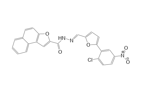 N'-{(E)-[5-(2-chloro-5-nitrophenyl)-2-furyl]methylidene}naphtho[2,1-b]furan-2-carbohydrazide