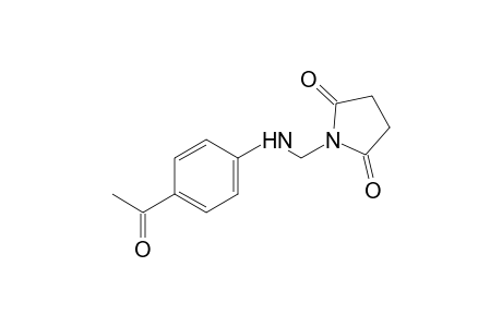 N-(p-acetylanilinomethyl)succinimide
