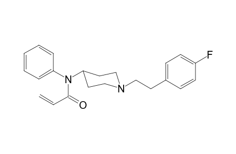 N-(1-[2-(4-Fluorophenyl)ethyl]piperidin-4-yl)-N-phenylprop-2-enamide