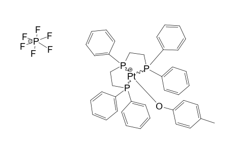 [(PT(TRIPHOS)(OC6H4-PARA-ME)][PF6]