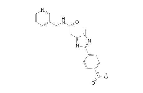 1H-1,2,4-triazole-5-acetamide, 3-(4-nitrophenyl)-N-(3-pyridinylmethyl)-